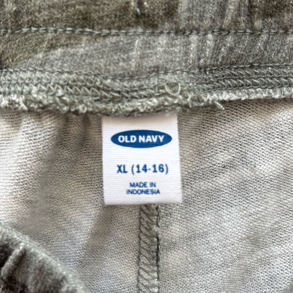 Old Navy Girls XL Leggings Plush Camo Olive Leggin Cozy Jogger Pants - Picture 4 of 11
